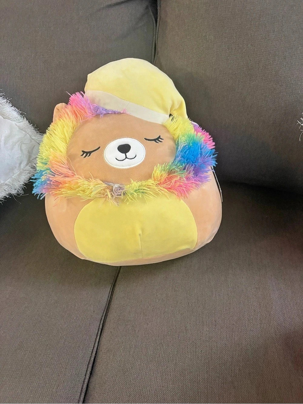 Original Squishmallows Rainbow Lion Plush Stuffed Animal